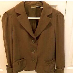 Vintage Max Studio Slim blazer w/ button pockets